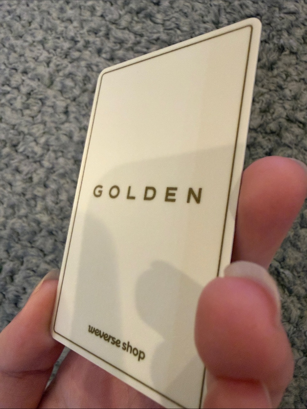 BTS JungKook Golden POB Photocard - Picture 7 of 7